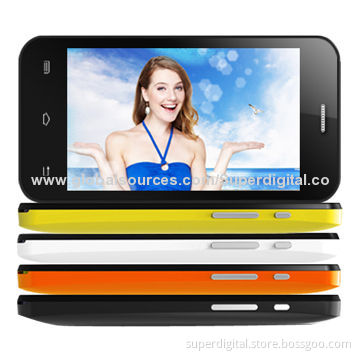 Smartphones, Google's Android 4.2.2 OS/MT6572W Dual-core, IPS Display, 0.3 + 2MP, 512MB + 4GB